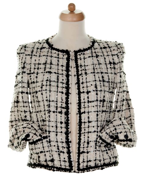 chanel coat tweed|tweed jacket Chanel style.